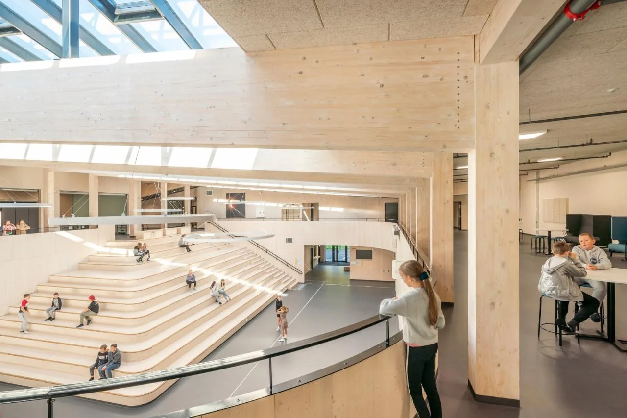 BIM Architecture | Borgafjellet Elementary School/LINK arkitektur