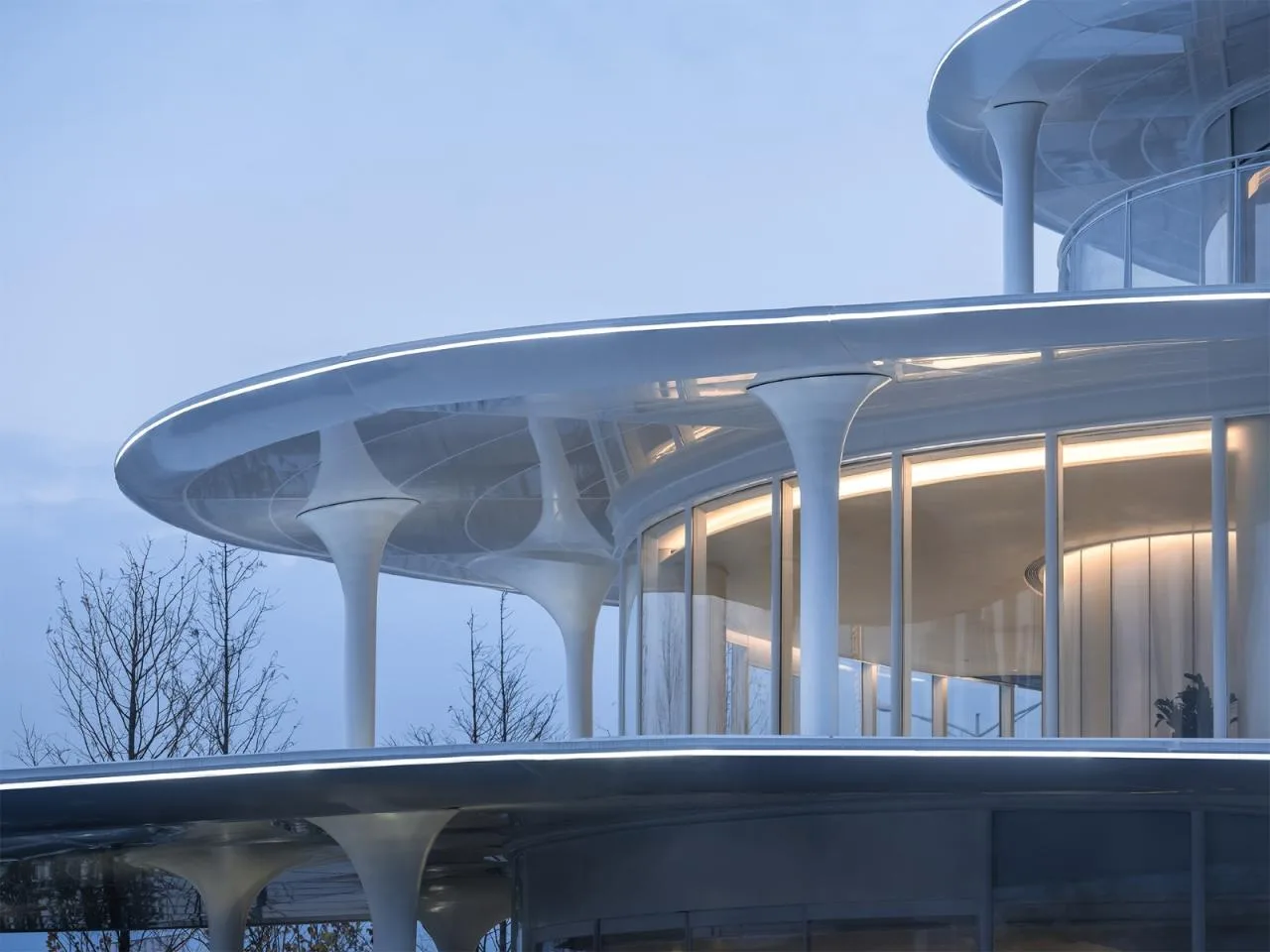 Steel column structure
