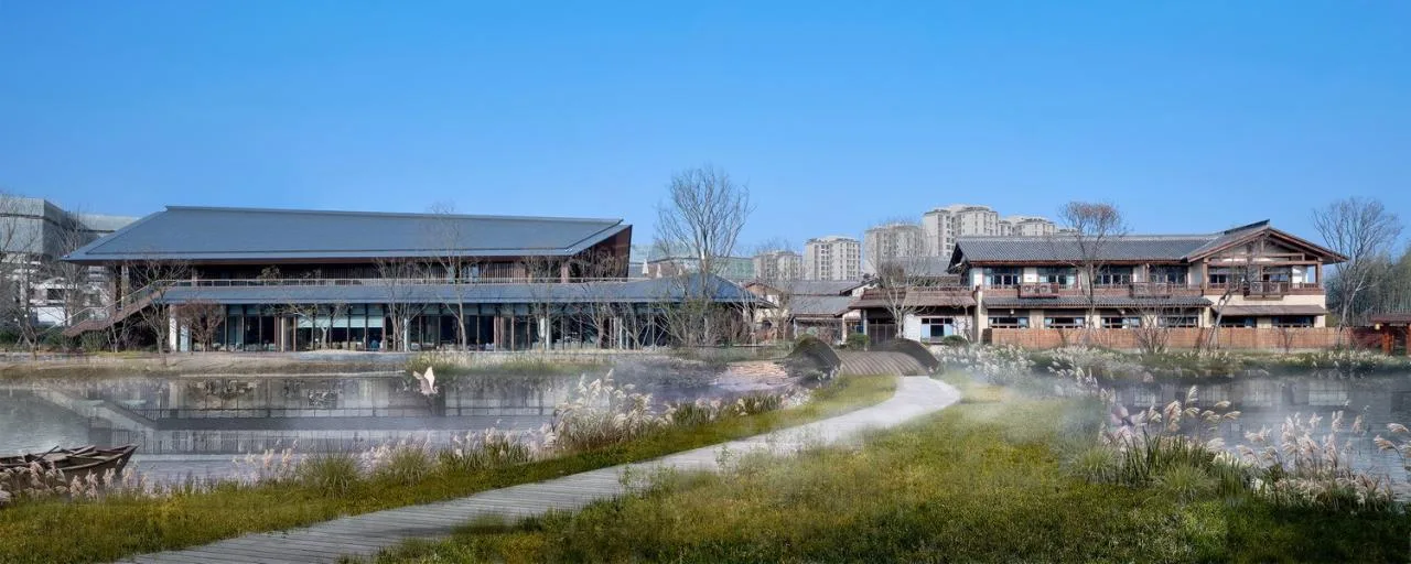 BIM Architecture | High tech Black Rice Field Project, Yangxian County, Shaanxi/Aimeo (Shanghai) Architectural Design Consulting Co., Ltd. (M.A.O.)