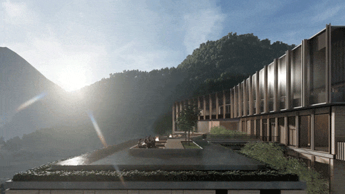 BIM Architecture | Haihua Pujiang Yuexili Resort Hotel/Meng Fanhao Line+Architectural Firm