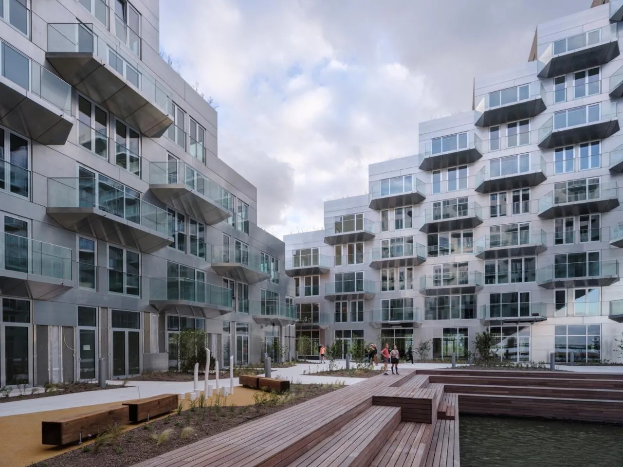 BIM Architecture | Water Courtyard Residence Sluishuis/BIG+Barcode Architects