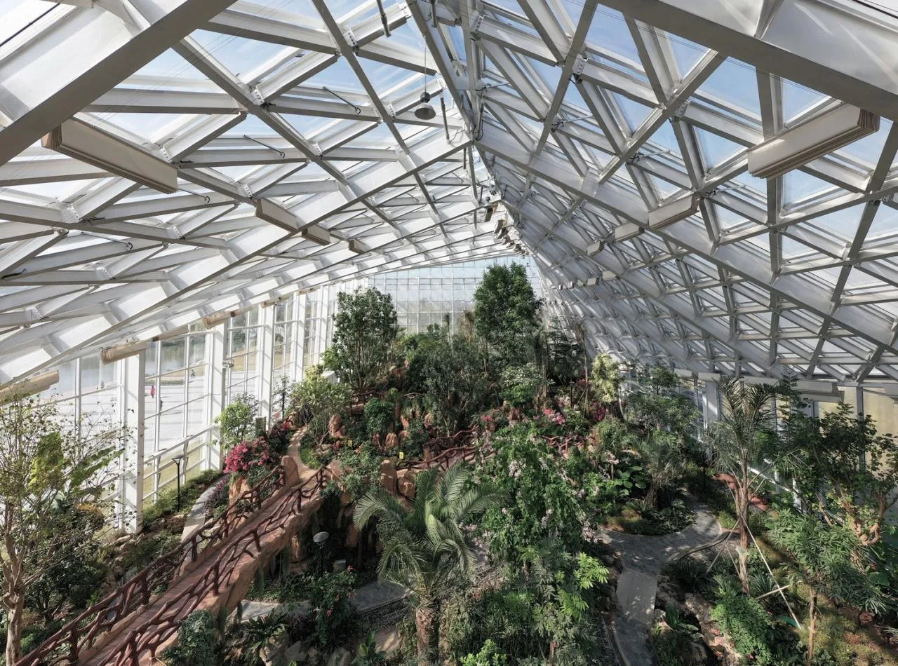 BIM Architecture | Elegant Variations · Nantong Botanical Garden Greenhouse/Jianhe Studio