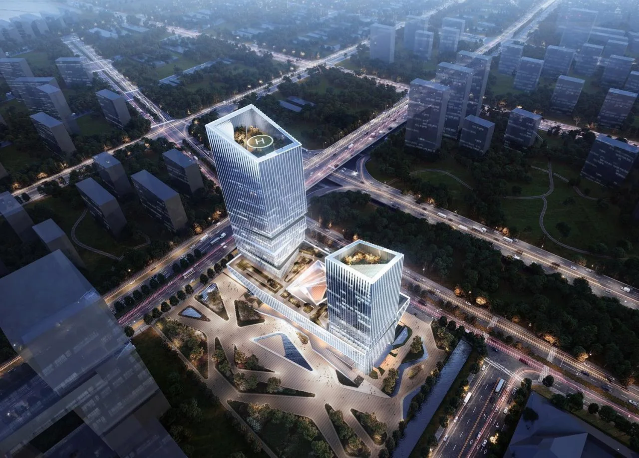 BIM Architecture | Setting Sail · Nanjing Jiangxinzhou Ecological Technology Industrial Park/Jianhe Architecture