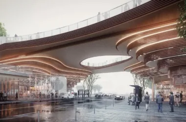 BIM Architecture and Modern Design: Hangzhou Canal Bay International Tourism and Leisure Complex by Aedas-BIM WORLD