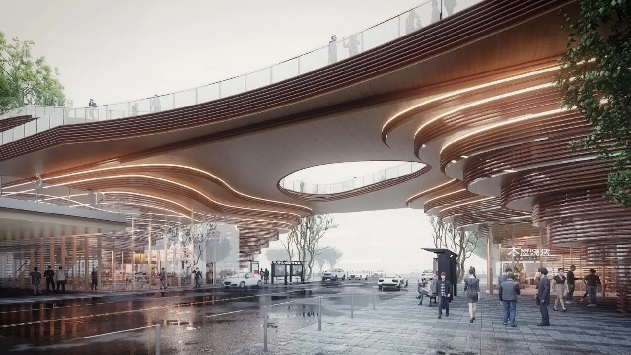 BIM Architecture | Modern Landscape: Hangzhou Canal Bay International Tourism and Leisure Complex/Aedas