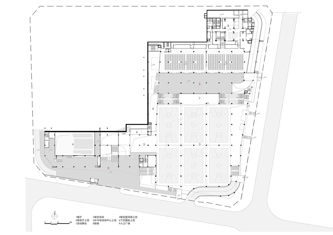 BIM Architecture | Link and Reshaping: Shenzhen Nanshan Qilin Middle School Renovation and Expansion Project/Yuanben Studio