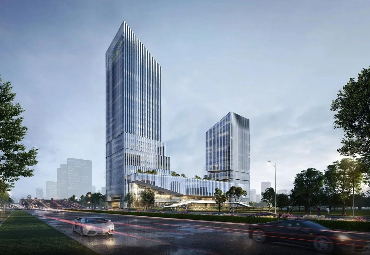 BIM Architecture | Setting Sail · Nanjing Jiangxinzhou Ecological Technology Industrial Park/Jianhe Architecture
