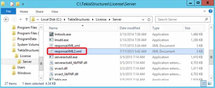 Tekla manual secondary activation step 3