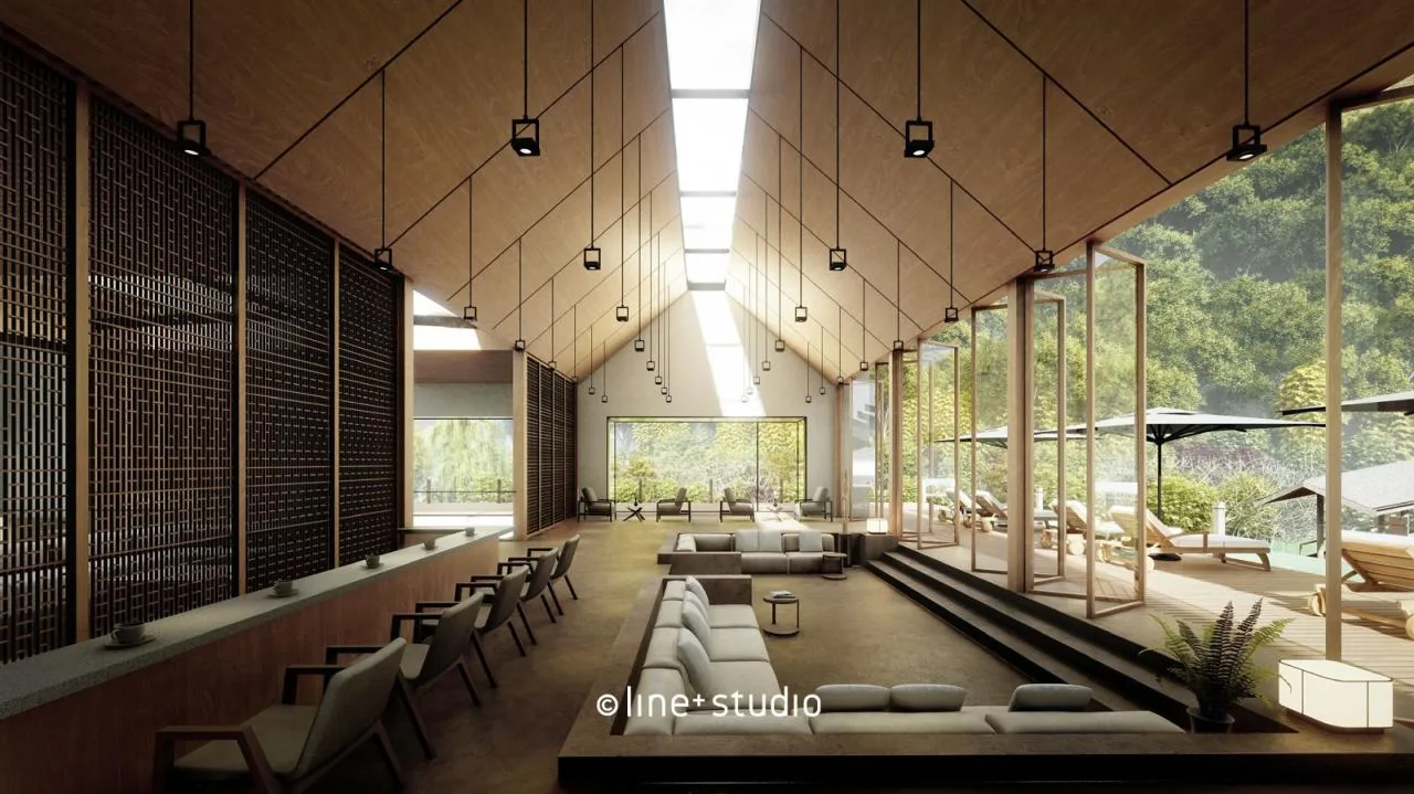BIM Architecture | Haihua Pujiang Yuexili Resort Hotel/Meng Fanhao Line+Architectural Firm