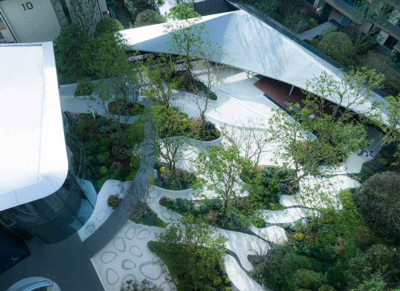 BIM Architecture | Floating Art Residence Boat Mooring in Yanzhu: Chengdu's First Open Golden Land • Luming North Lake/Chengzhi Design