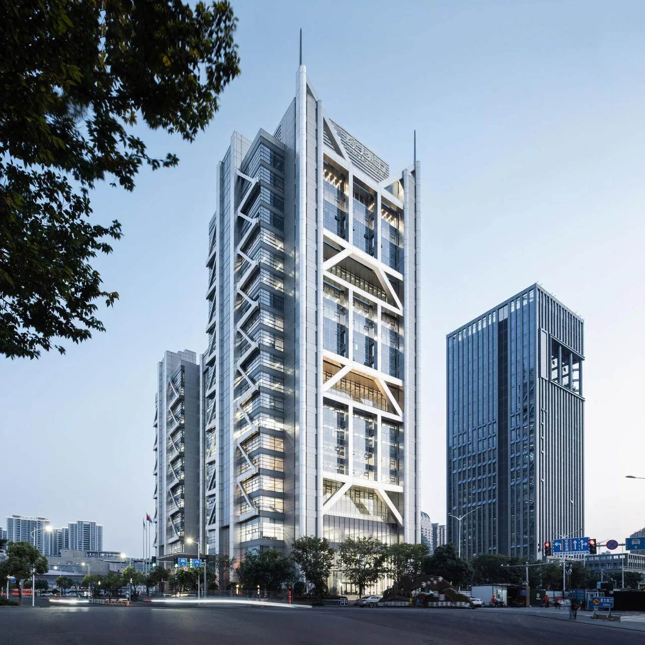 BIM Architecture | Shuangqing Building: Ruifeng Digital Financial Center/UUA Architectural Firm