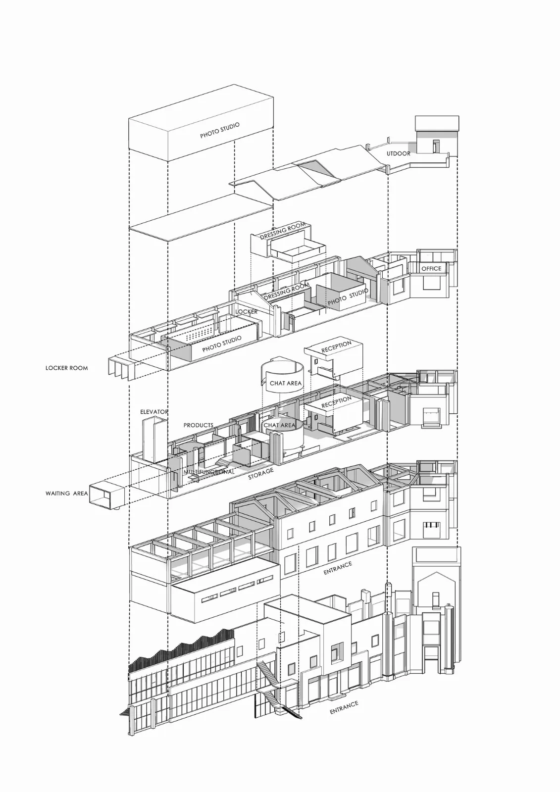 BIM Architecture | Beam Game - RAyinGallery/HOOOLDESIGN Firm