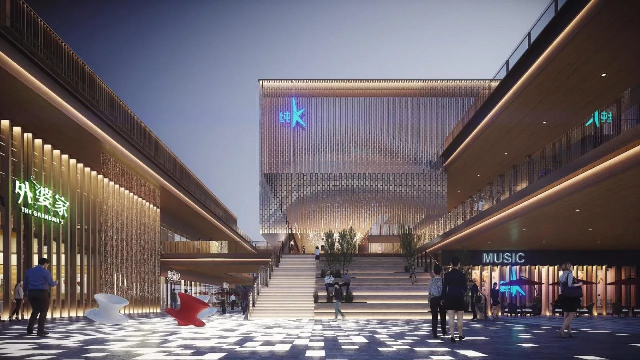 BIM Architecture | Modern Landscape: Hangzhou Canal Bay International Tourism and Leisure Complex/Aedas