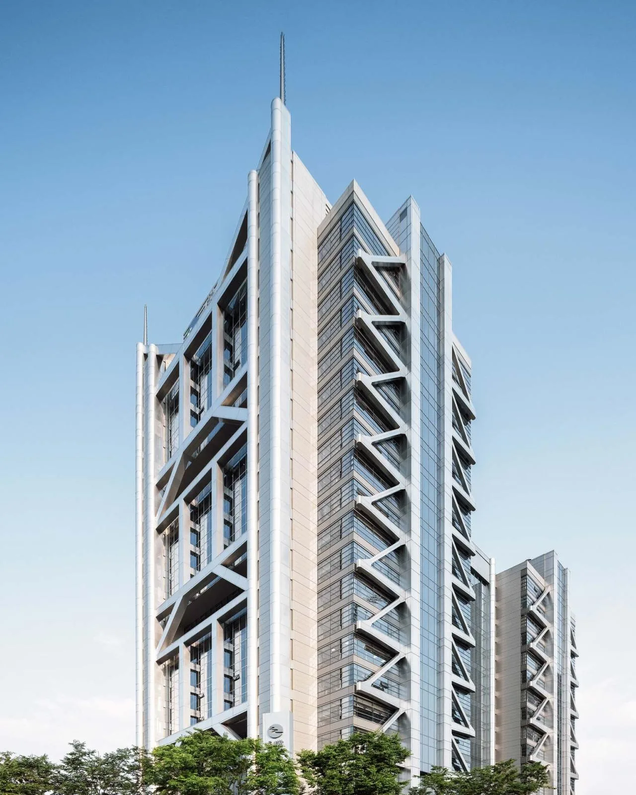 BIM Architecture | Shuangqing Building: Ruifeng Digital Financial Center/UUA Architectural Firm