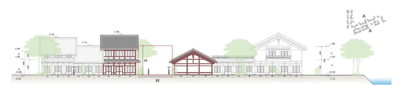 BIM Architecture | New Tang Style Interpretation from a Modern Perspective: Changchun Shimao Lianhua Mountain Cultural and Tourism Town/UA You'an Design