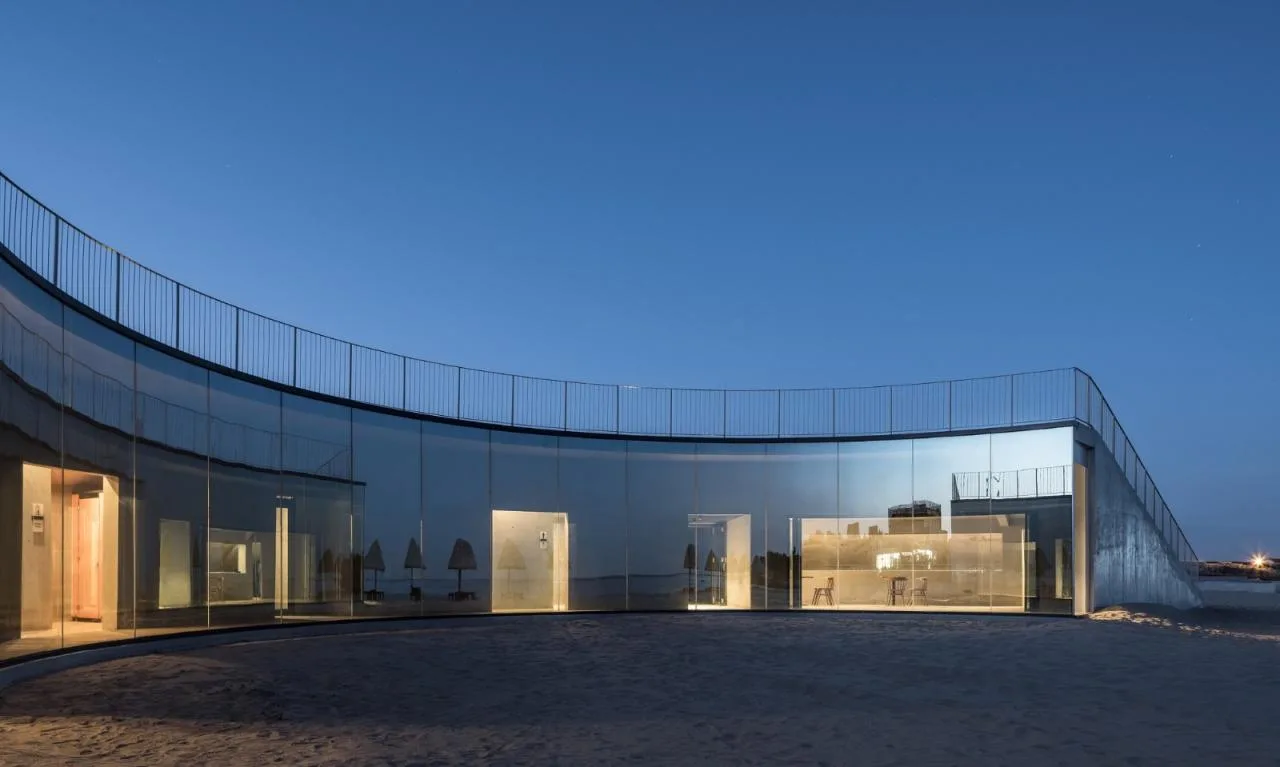 BIM Architecture | Seaside Cafe: Echoes of the Sea/Same Architectural Design Firm