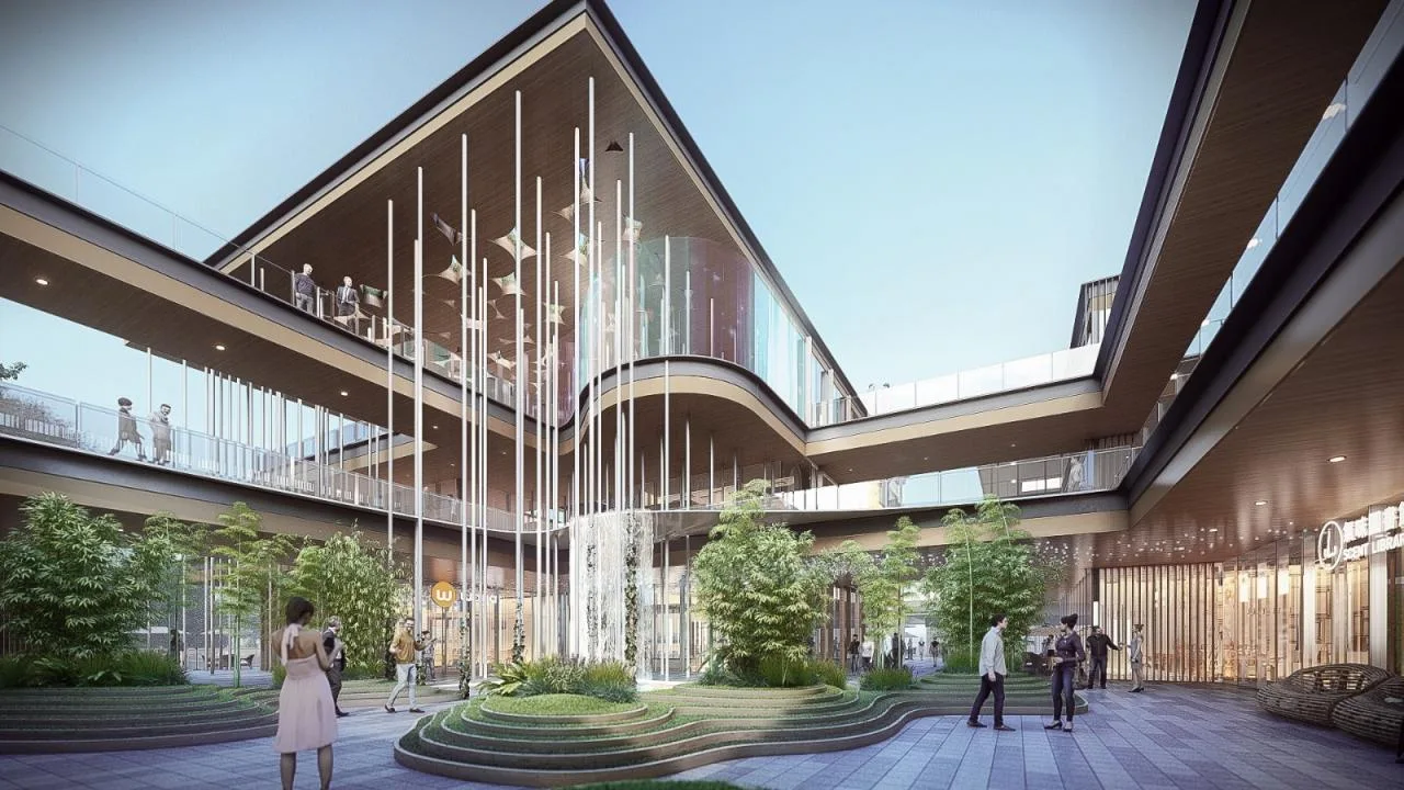 BIM Architecture | Modern Landscape: Hangzhou Canal Bay International Tourism and Leisure Complex/Aedas