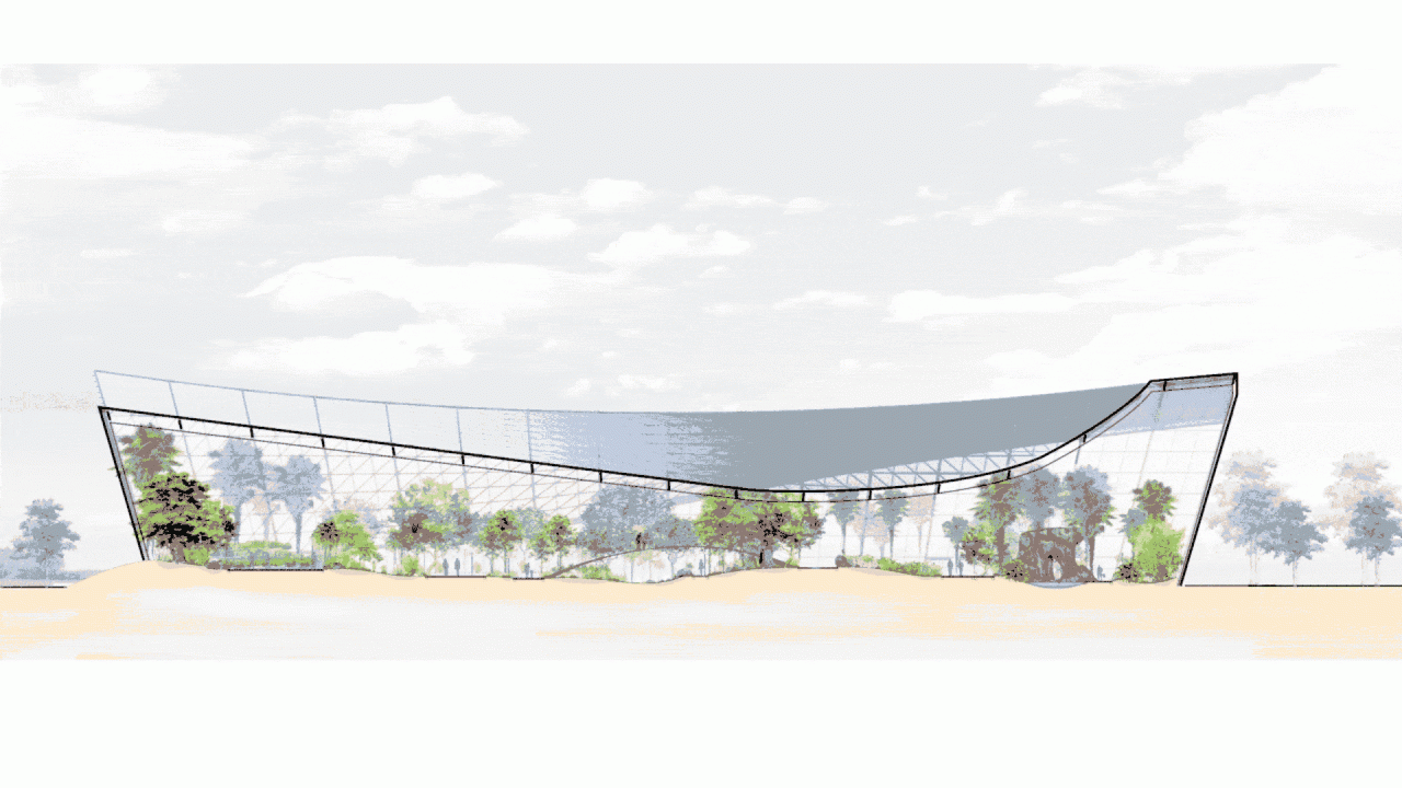 BIM Architecture | Elegant Variations · Nantong Botanical Garden Greenhouse/Jianhe Studio