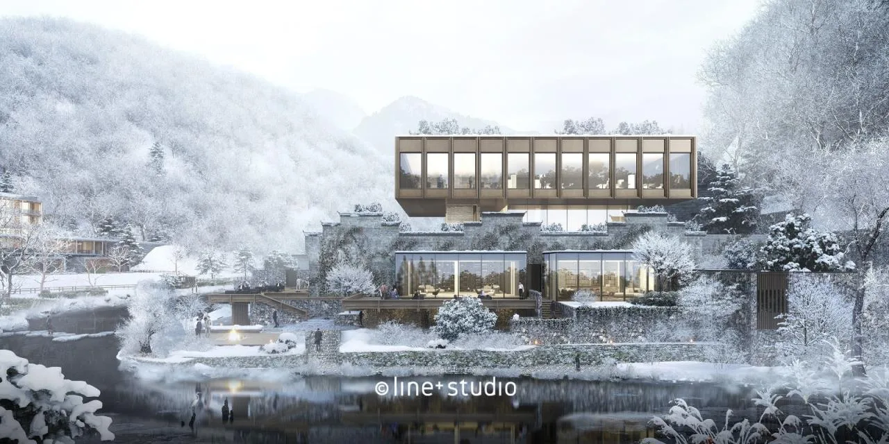 BIM Architecture | Haihua Pujiang Yuexili Resort Hotel/Meng Fanhao Line+Architectural Firm