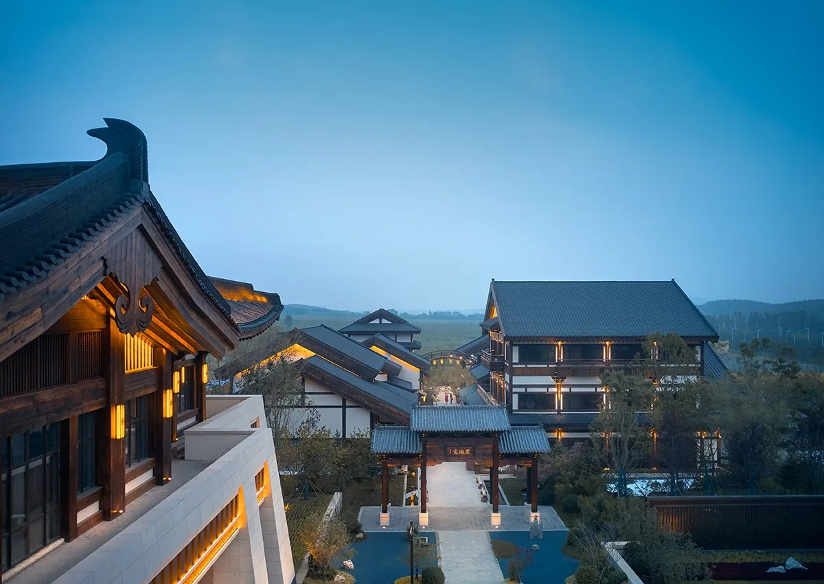 BIM Architecture | New Tang Style Interpretation from a Modern Perspective: Changchun Shimao Lianhua Mountain Cultural and Tourism Town/UA You'an Design