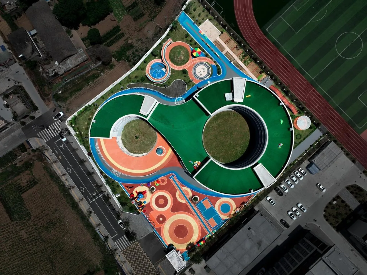 BIM Architecture | China's Most Beautiful Kindergarten in County: Pingli County Third Kindergarten/Dika Architectural Design Center