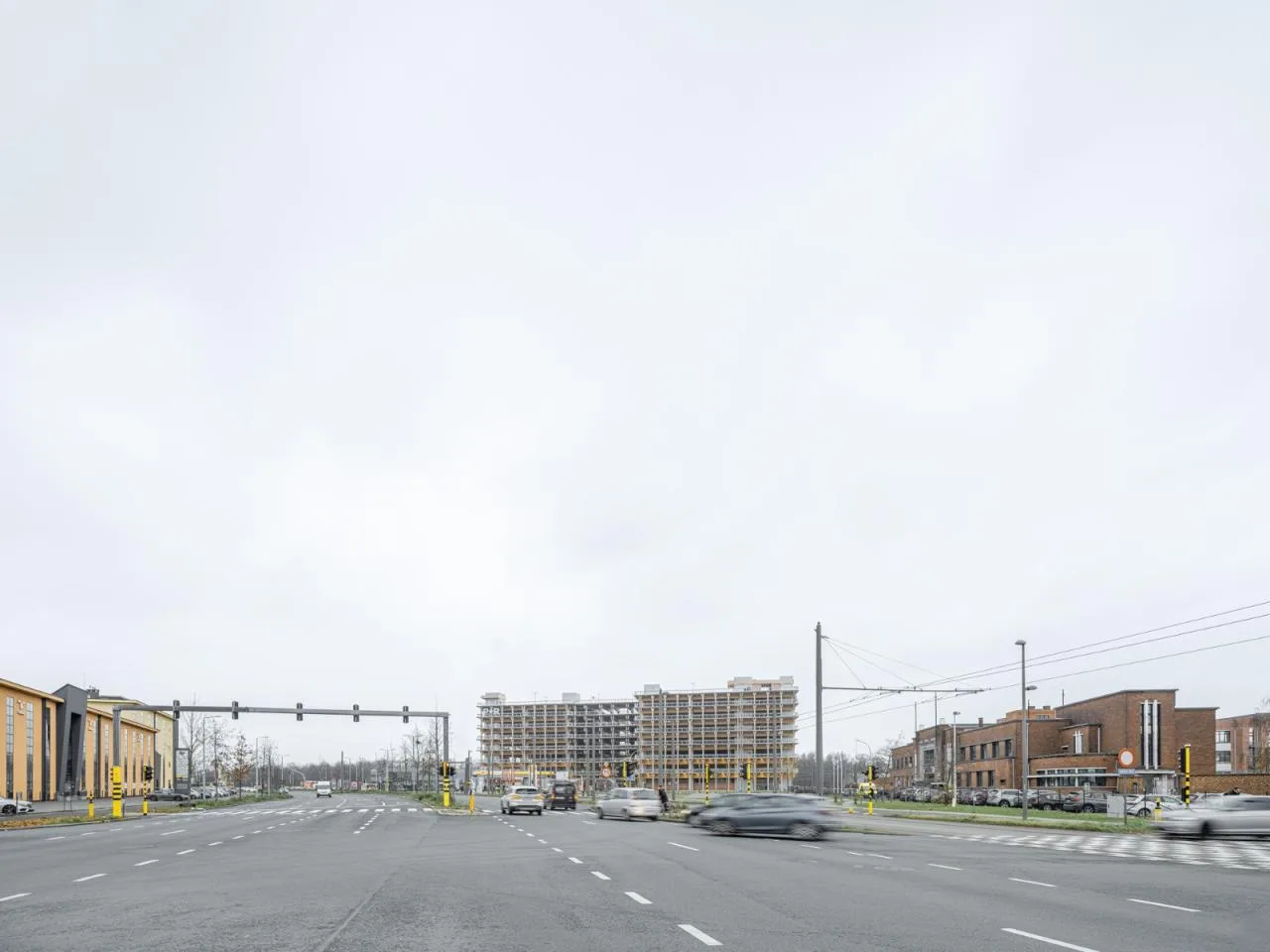 BIM architecture | Park+Ride new model, private transportation+public transportation/HUB