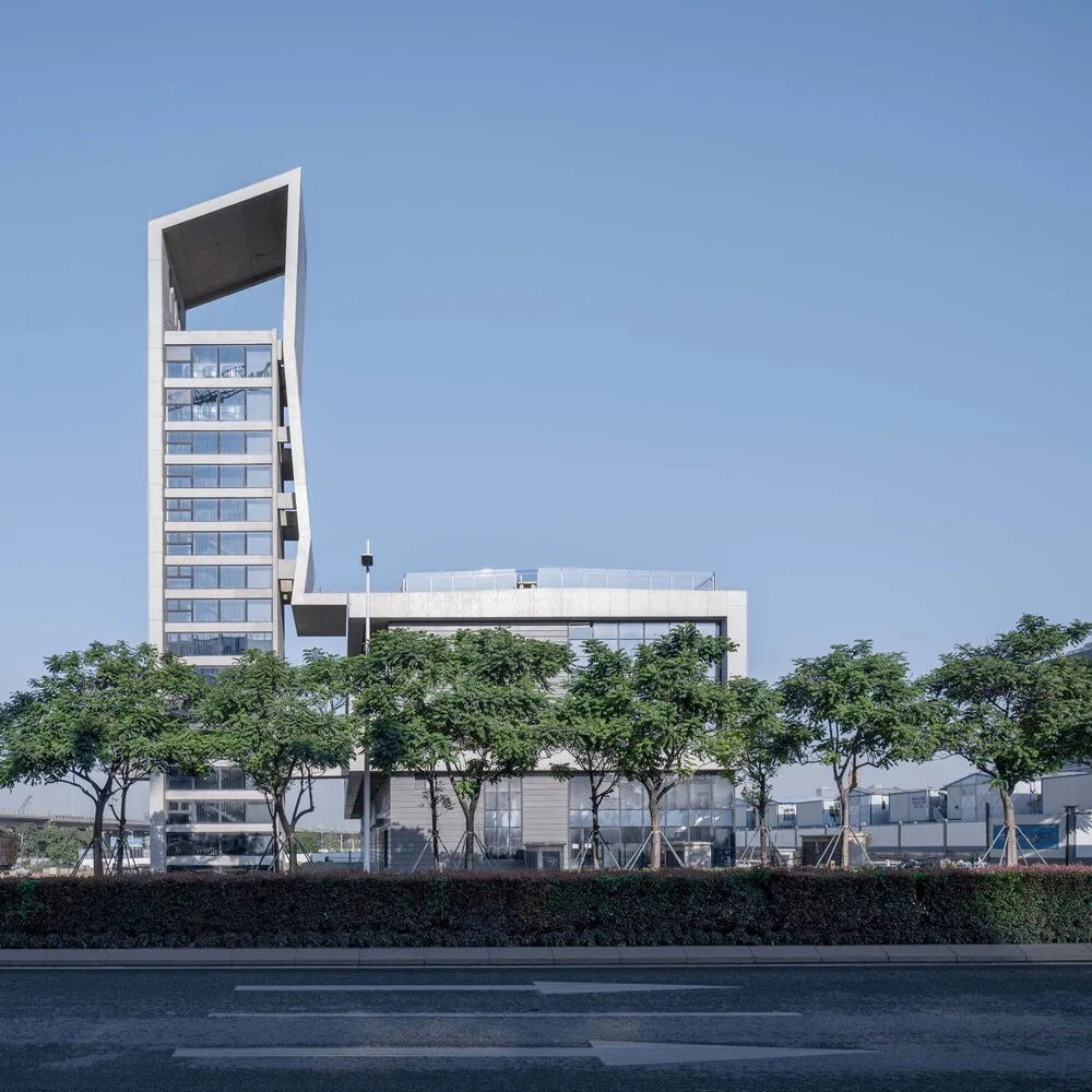 BIM Architecture | Shenzhen Qianhai Fire Station/Shenzhen University Architectural Design and Research Institute Co., Ltd. 'Zhong Zhong+Zhong Bo' Studio
