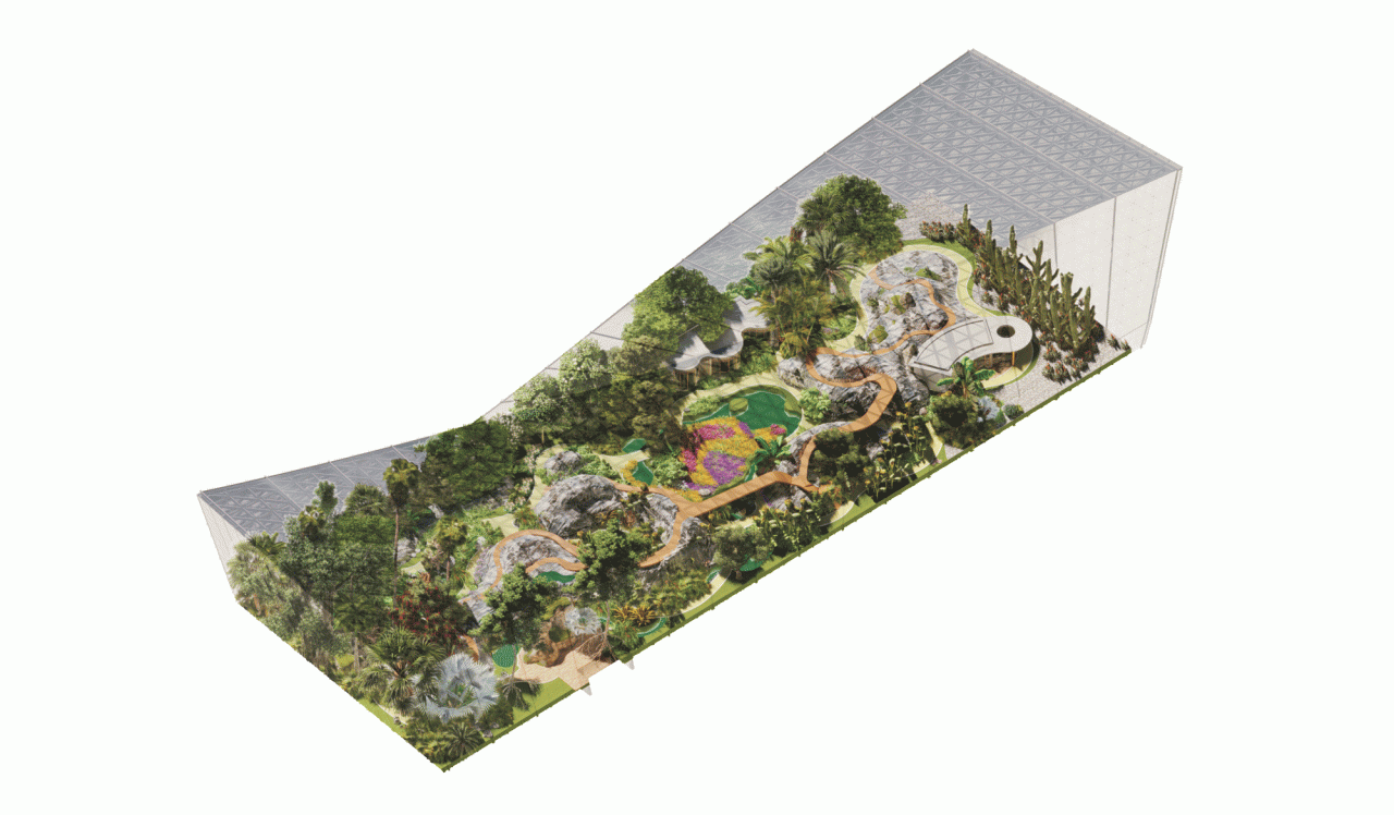 BIM Architecture | Elegant Variations · Nantong Botanical Garden Greenhouse/Jianhe Studio