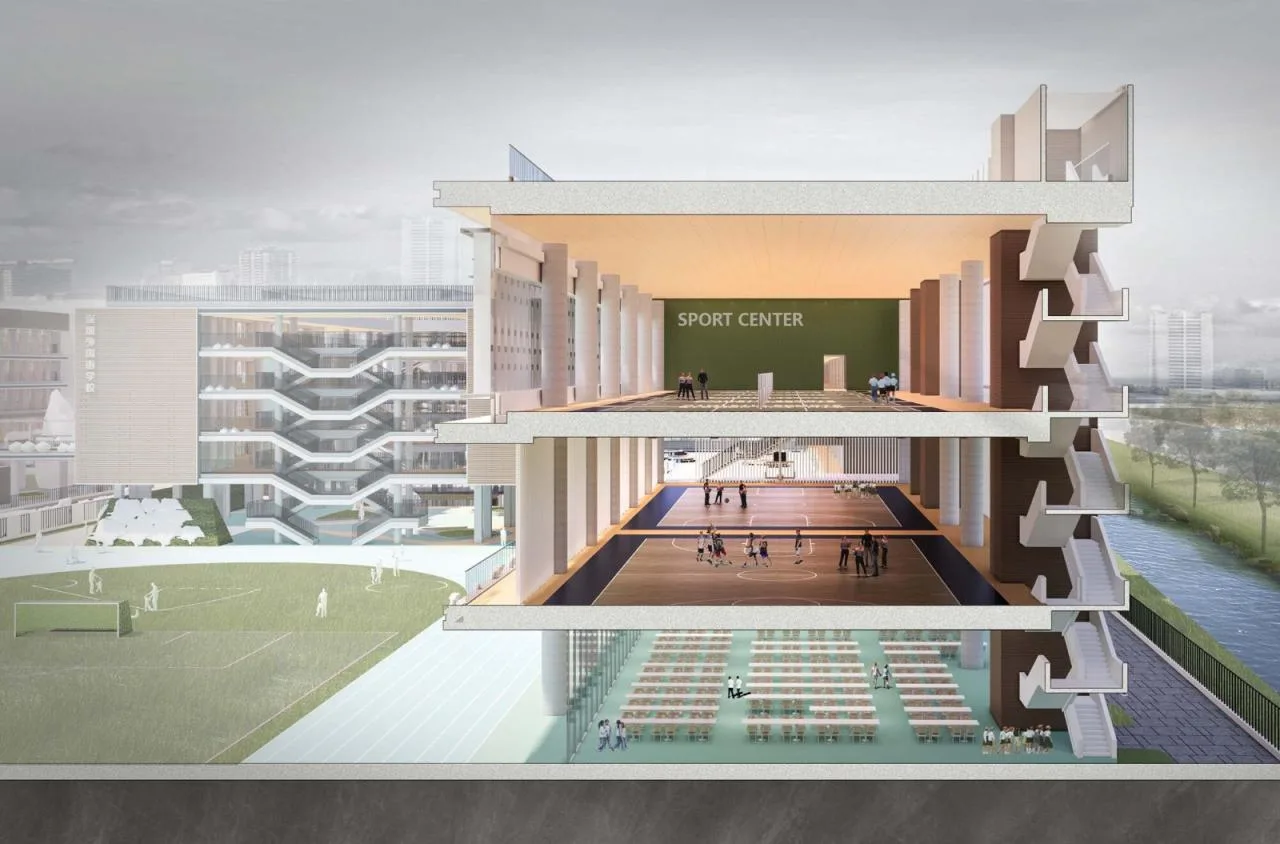 BIM Architecture | Shenzhen Foreign Language School Bao'an School/Huayang International Design Group