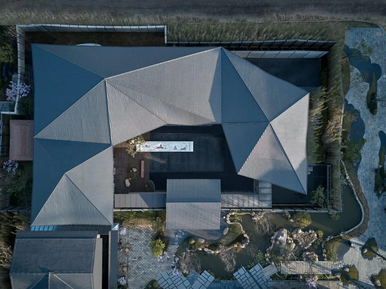 BIM Architecture | Light Zen Design for Daily Life: Jing'an Greenland Mingjingwan Cultural and Tourism Town/UA You'an Design