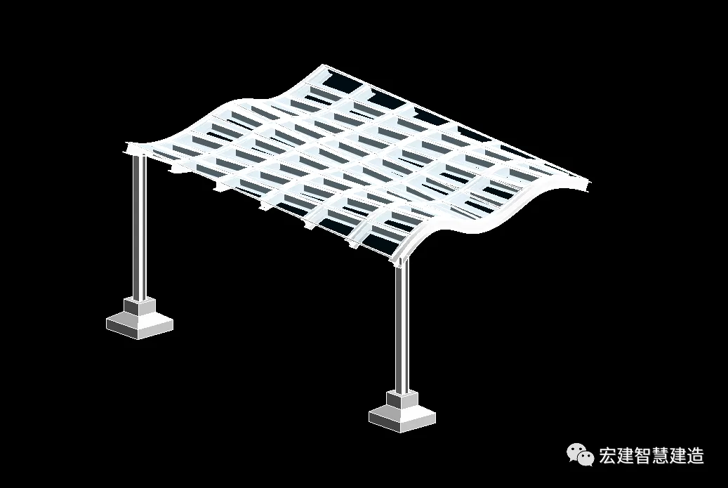 BIM skills | How to draw a Revit canopy? How to create a shaped glass canopy in Revit?