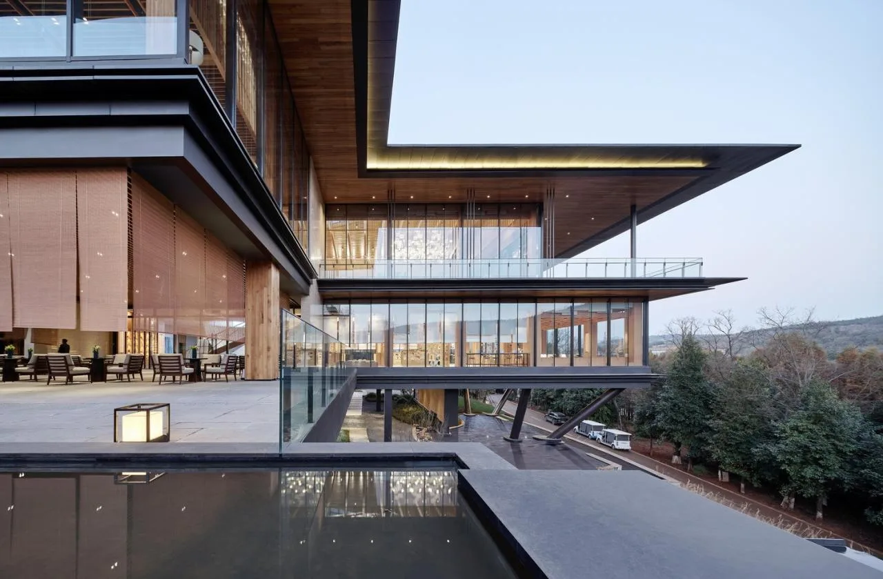 BIM Architecture | Growing Longhouses: Jiuxi Yunshu Kunming Jiuxi Lake International Ecological Zone Experience Center/UA You'an Design