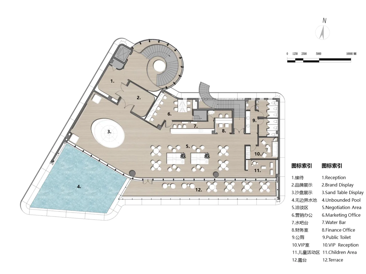 BIM Architecture | Floating Art Residence Boat Mooring in Yanzhu: Chengdu's First Open Golden Land • Luming North Lake/Chengzhi Design