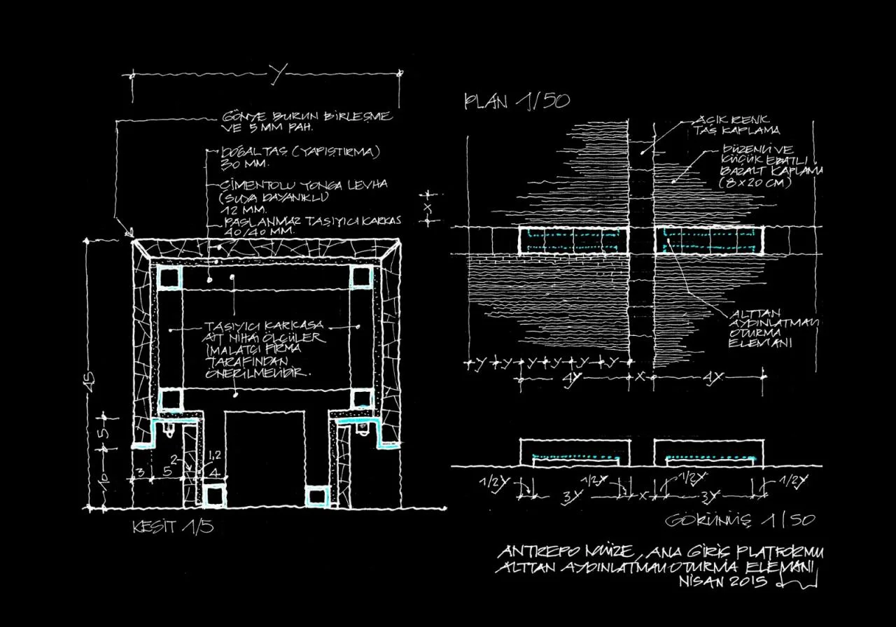 BIM Architecture | Box Out of Concrete Frame, Istanbul Museum of Painting and Sculpture/EAA - Emre Arolat Architecture