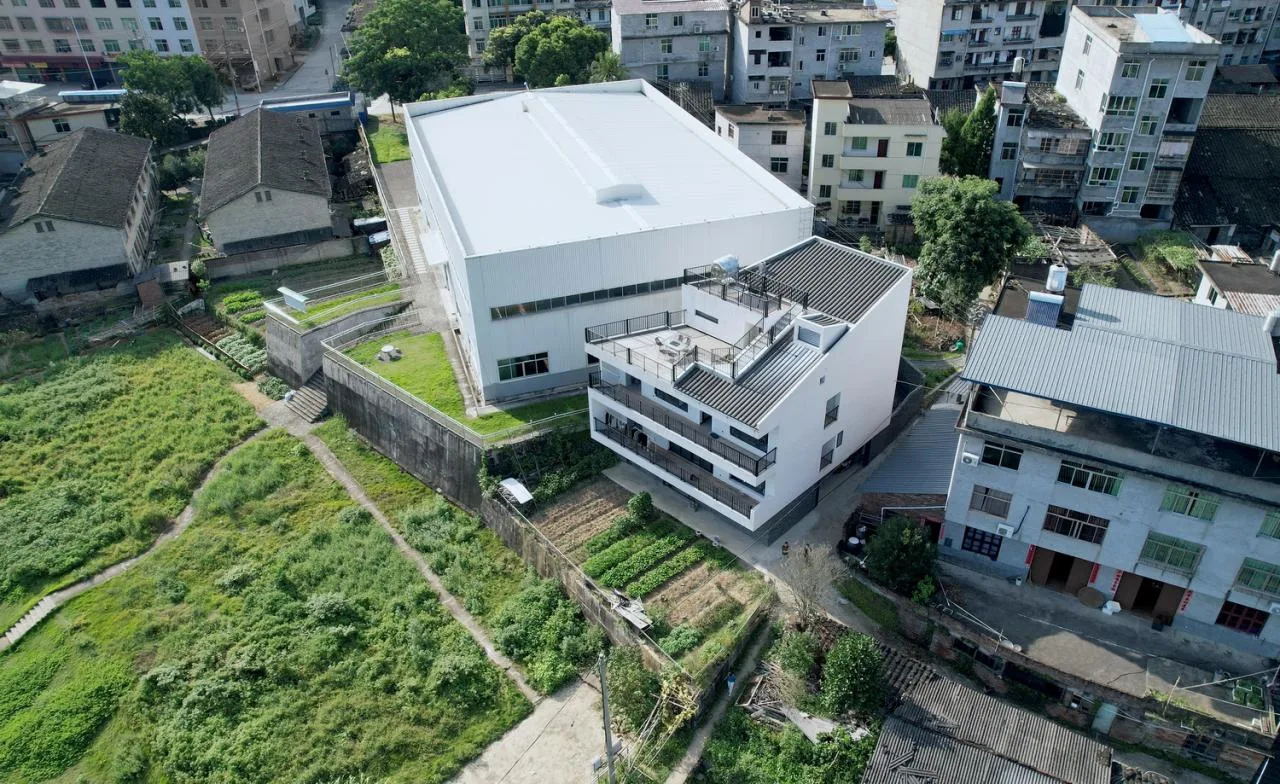 BIM Architecture | Dialogue with Hill and Field, No. 21 Binhe Lane/MV Architecture Studio