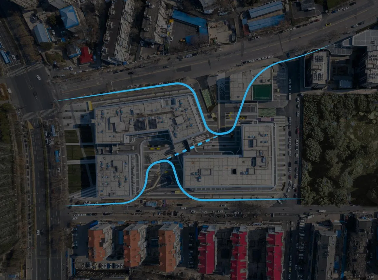 BIM Architecture | Nanjing Longhu Purple Gold Mall - Play with the "+- × ÷" Method, Cleverly Solve the Dream Community Life Equation/San Yi Architecture