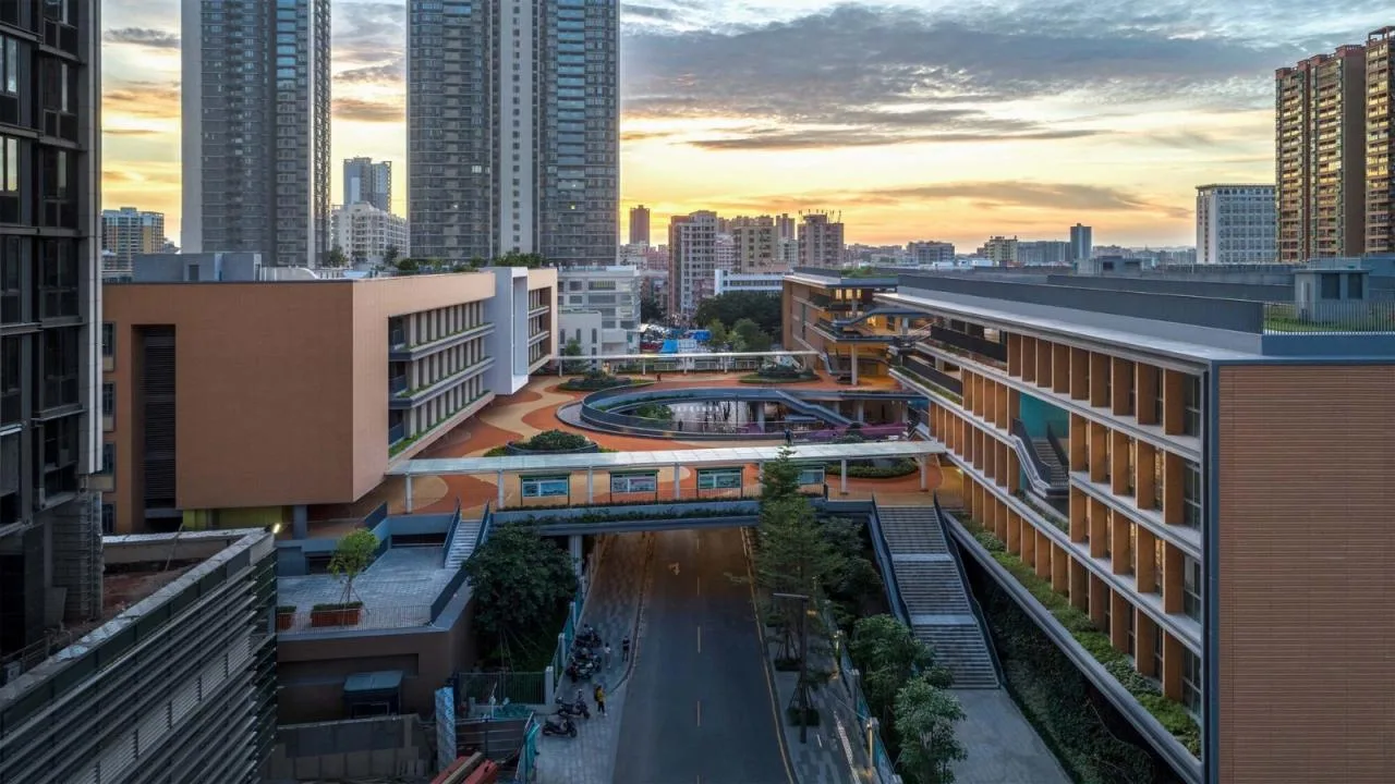 BIM Architecture | Shenzhen Foreign Language School Bao'an School/Huayang International Design Group