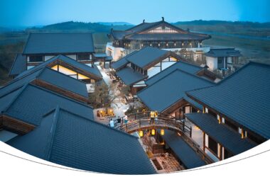 BIM Architecture: A Modern Take on New Tang Style at Changchun Shimao Lianhua Mountain Cultural and Tourism Town by UA You'an Design-BIM WORLD