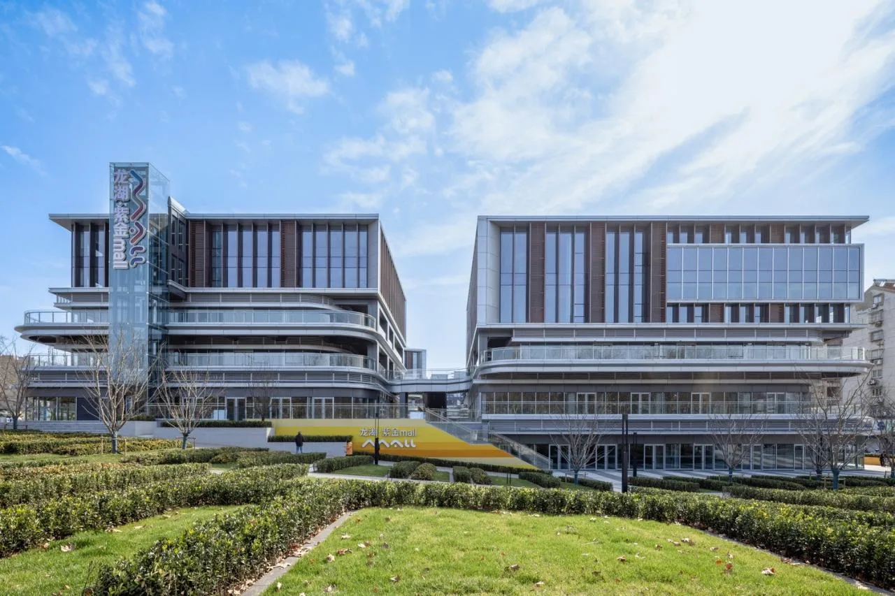 BIM Architecture | Nanjing Longhu Purple Gold Mall - Play with the "+- × ÷" Method, Cleverly Solve the Dream Community Life Equation/San Yi Architecture
