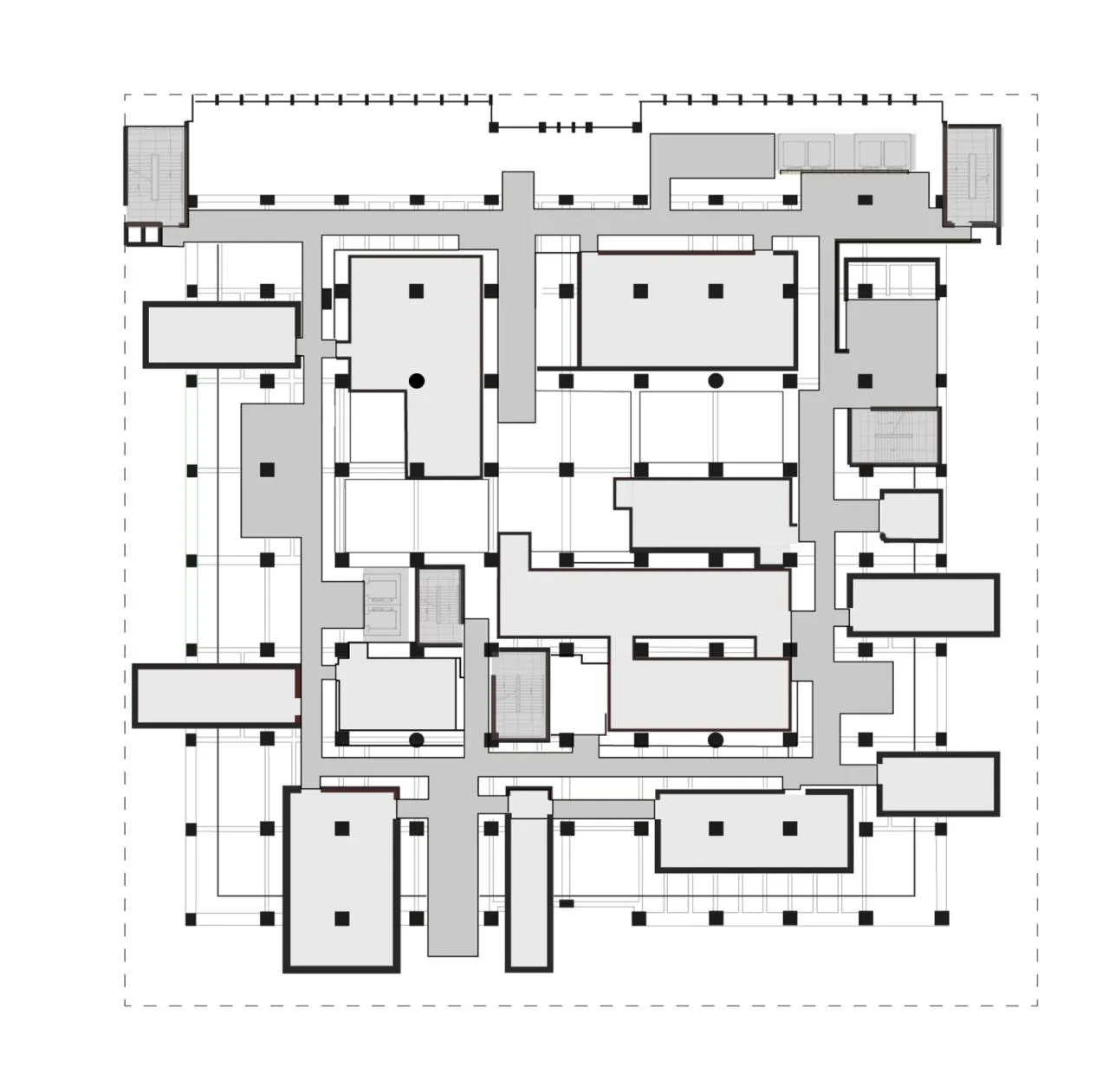 BIM Architecture | Box Out of Concrete Frame, Istanbul Museum of Painting and Sculpture/EAA - Emre Arolat Architecture