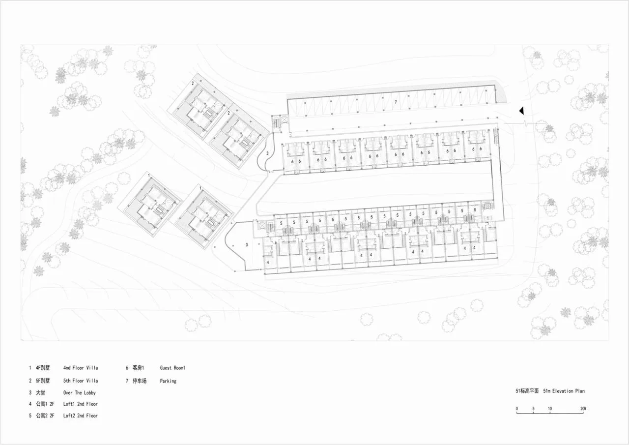 BIM Architecture | Mountain and Sea Phuket Coastal Hotel Project/Jianhe Architecture