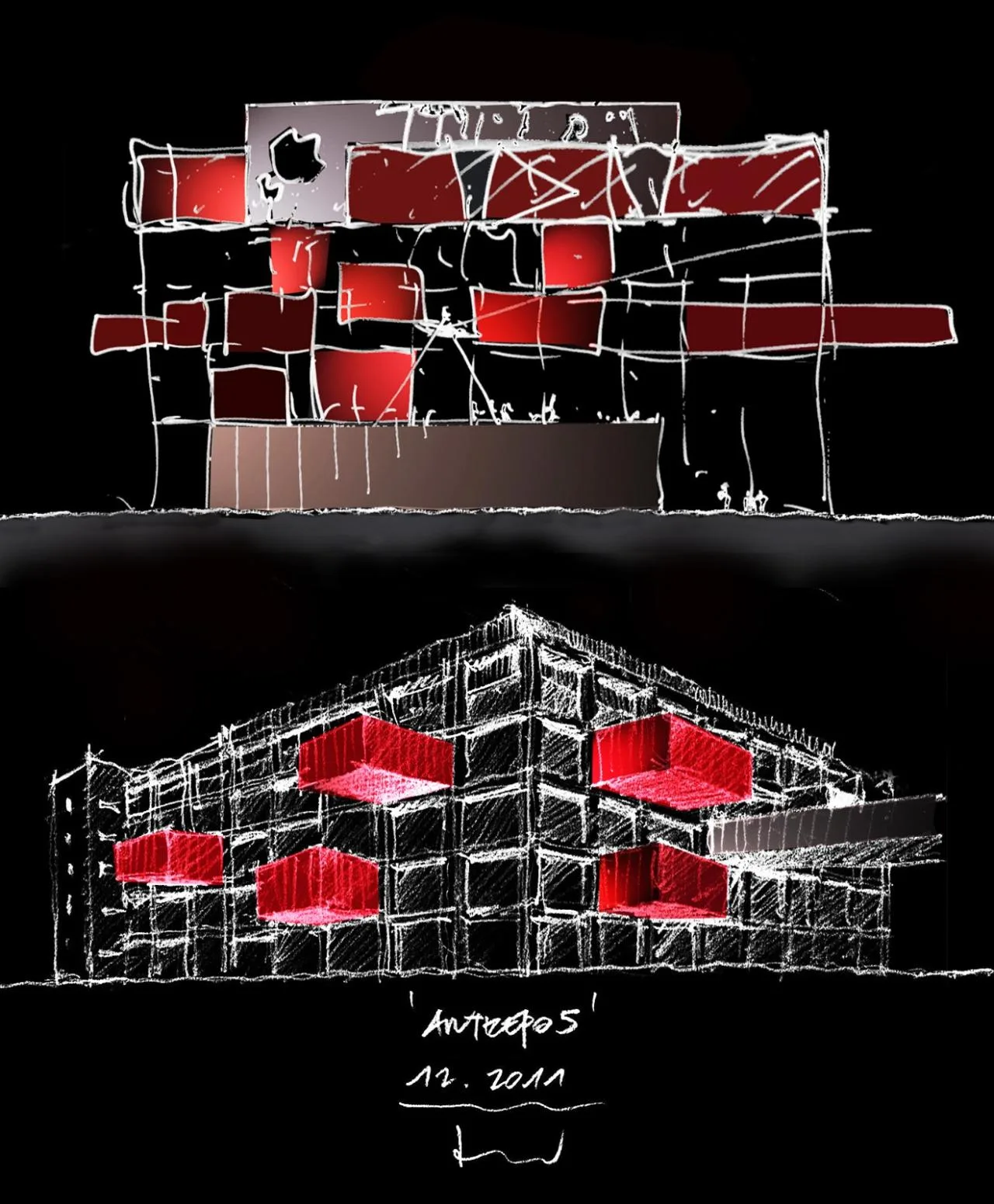 BIM Architecture | Box Out of Concrete Frame, Istanbul Museum of Painting and Sculpture/EAA - Emre Arolat Architecture