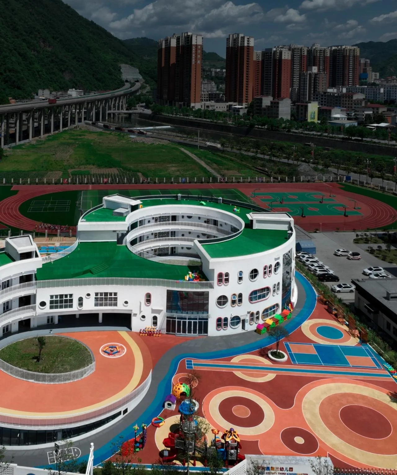 BIM Architecture | China's Most Beautiful Kindergarten in County: Pingli County Third Kindergarten/Dika Architectural Design Center