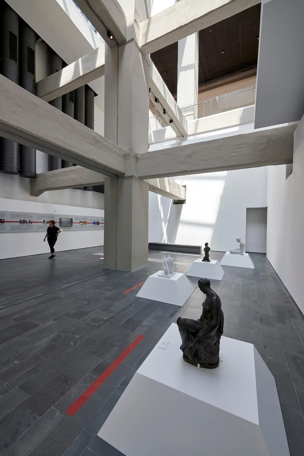 BIM Architecture | Box Out of Concrete Frame, Istanbul Museum of Painting and Sculpture/EAA - Emre Arolat Architecture