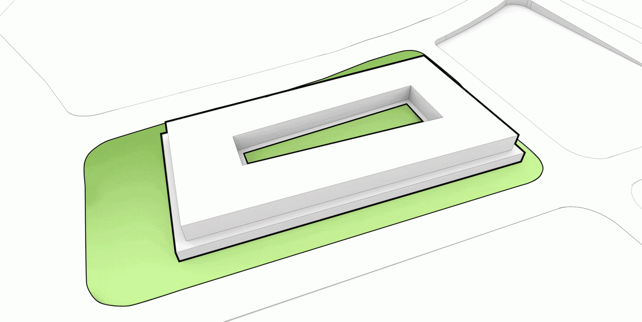 BIM Architecture | Nanjing Longhu Purple Gold Mall - Play with the "+- × ÷" Method, Cleverly Solve the Dream Community Life Equation/San Yi Architecture