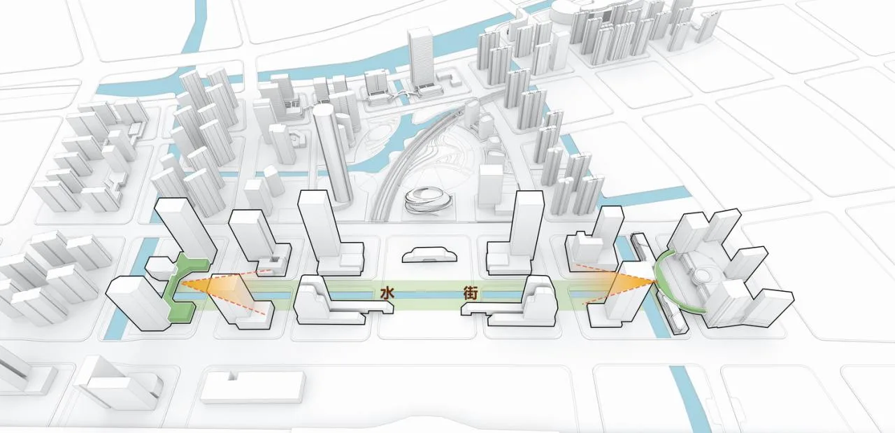 BIM Architecture | Two Bridges Across: Twin Towers of Suzhou High Speed Rail New City/Jianhe Architecture
