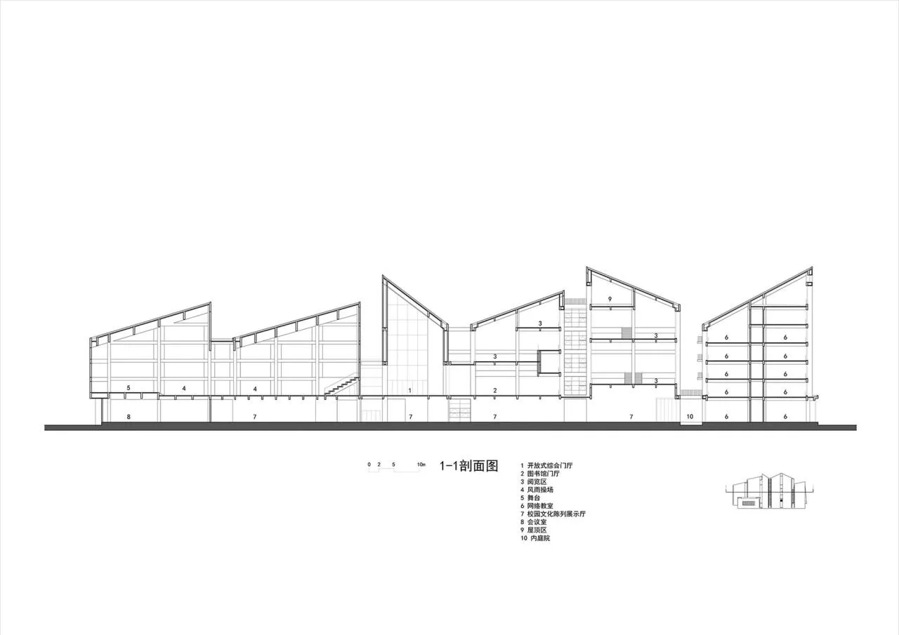 BIM Architecture | Jiangxi Construction Vocational and Technical College Graphic and Text Information Comprehensive Building/Taozhi Studio of South China University of Technology Architectural Design and Research Institute Co., Ltd