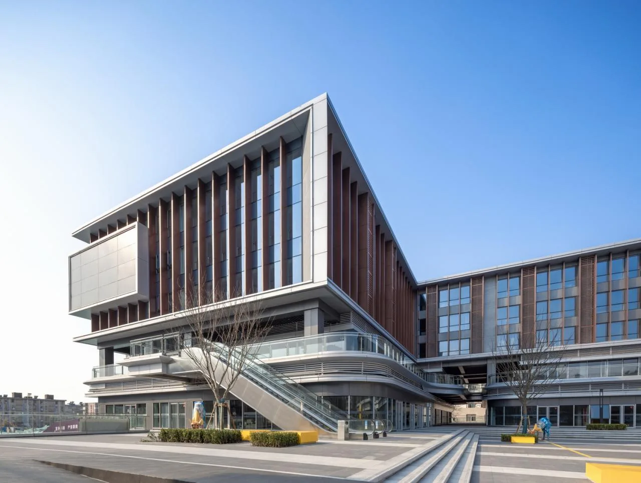 BIM Architecture | Nanjing Longhu Purple Gold Mall - Play with the "+- × ÷" Method, Cleverly Solve the Dream Community Life Equation/San Yi Architecture