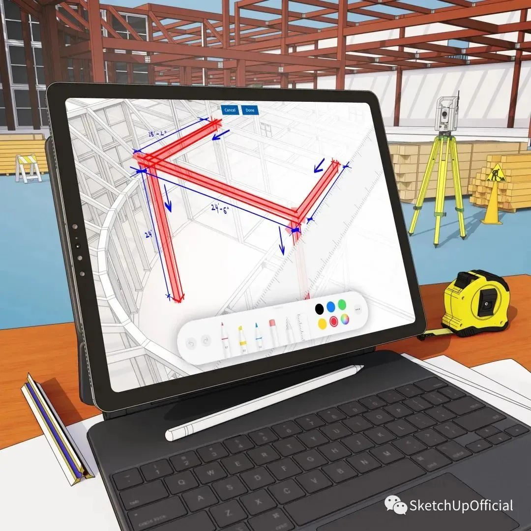 BIM Q&A | Can SketchUp for iPad render? SketchUp for iPad User Experience Introduction