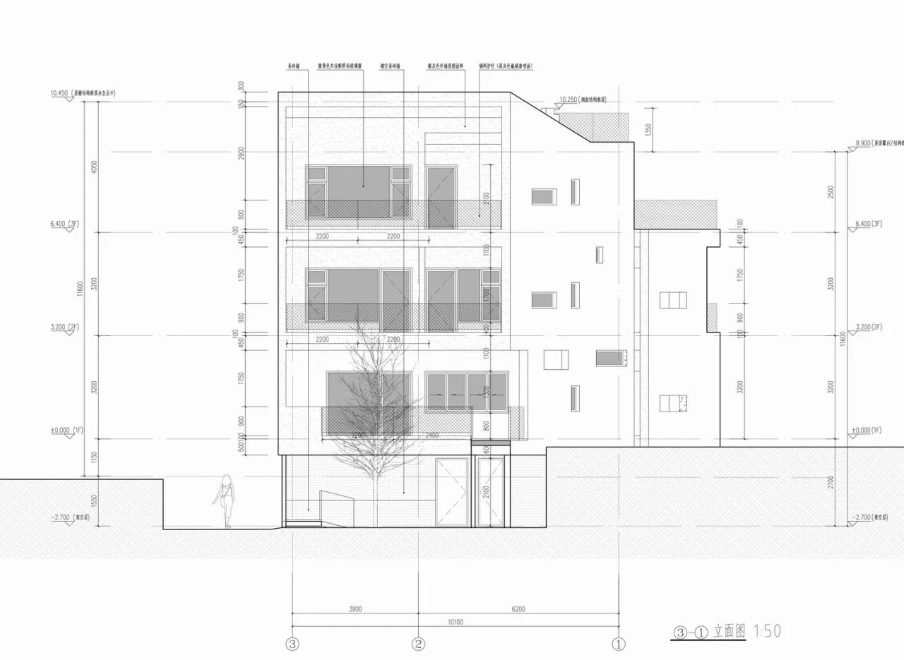 BIM Architecture | Dialogue with Hill and Field, No. 21 Binhe Lane/MV Architecture Studio